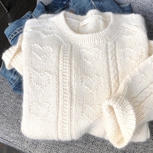 Sweet Gift of Love Sweater (Adult) Sizes: S (M) L (XL) 2XL