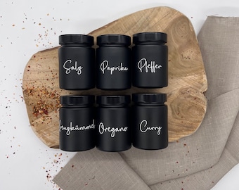 XL spice container with print | Kitchen | container | Personalizable | Decoration | Home | Spices