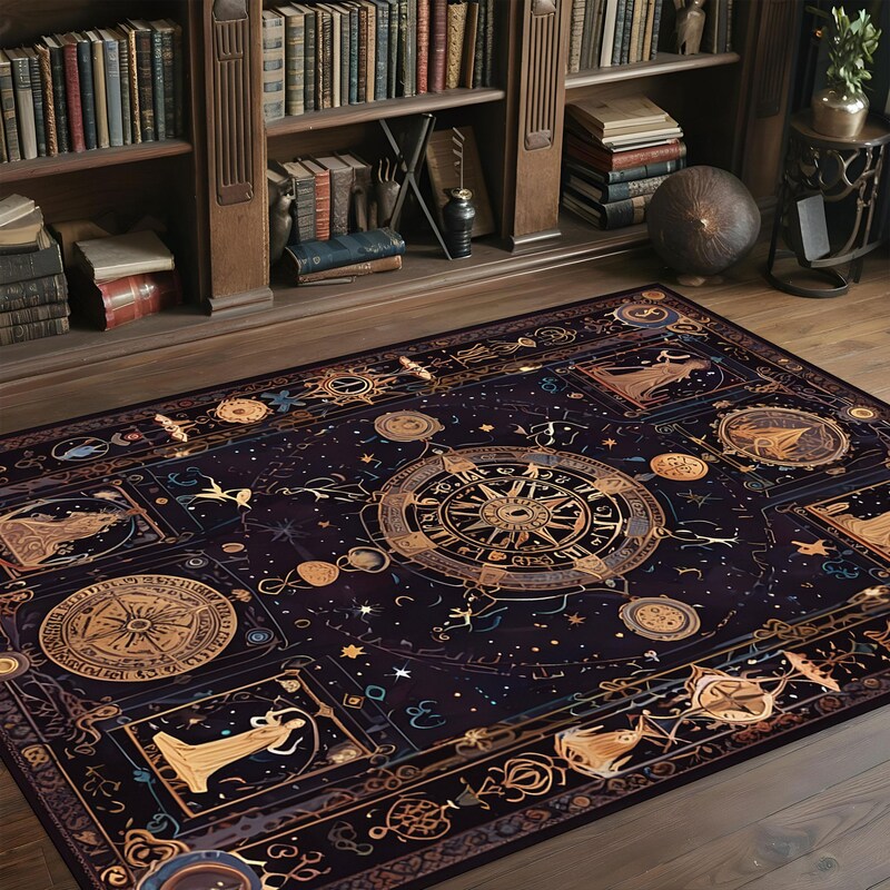 Astrology Rug - Etsy