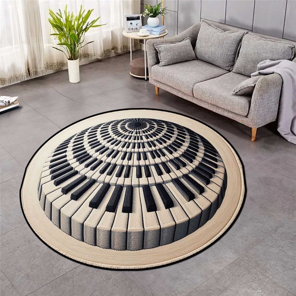 Piano Rug, Piano Keyboard Rug, Abstract Piano Rug, Music Runner Rug, Piano Keys Rug, Instrument Rug, Music Rug, Custom Rug, Design Rug