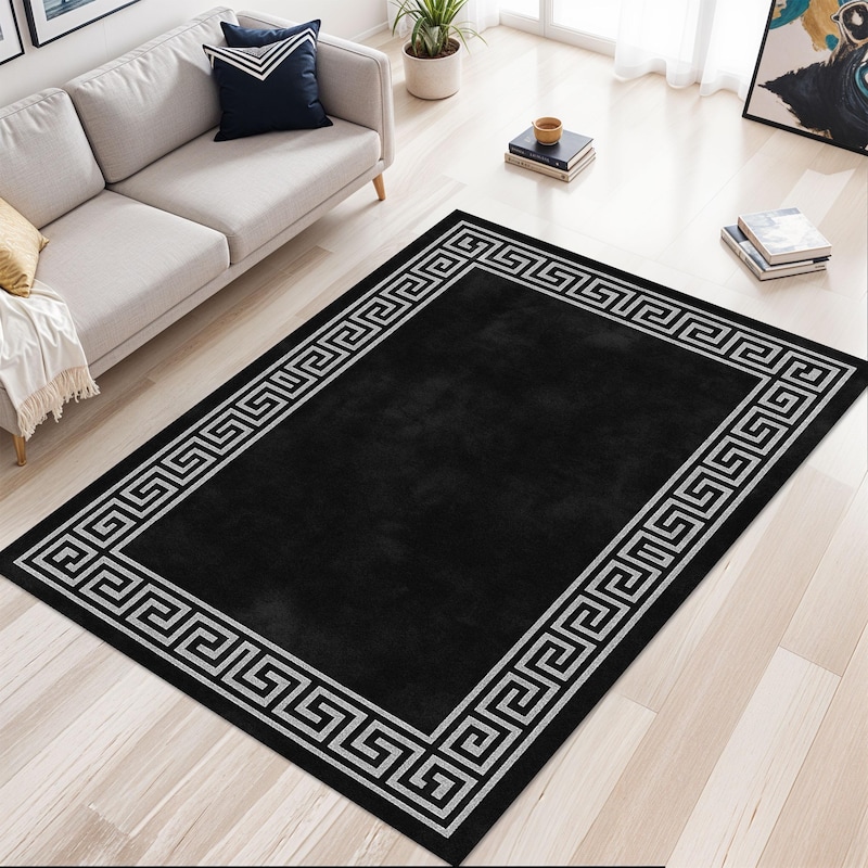 Greek Key Rug - Etsy