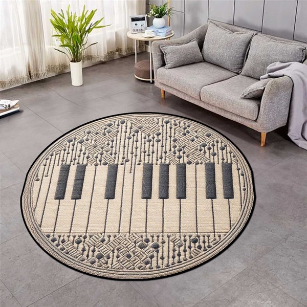 Piano Rug, Piano Keyboard Rug, Abstract Piano Rug, Music Runner Rug, Piano Keys Rug, Instrument Rug, Music Rug, Custom Rug, Design Rug