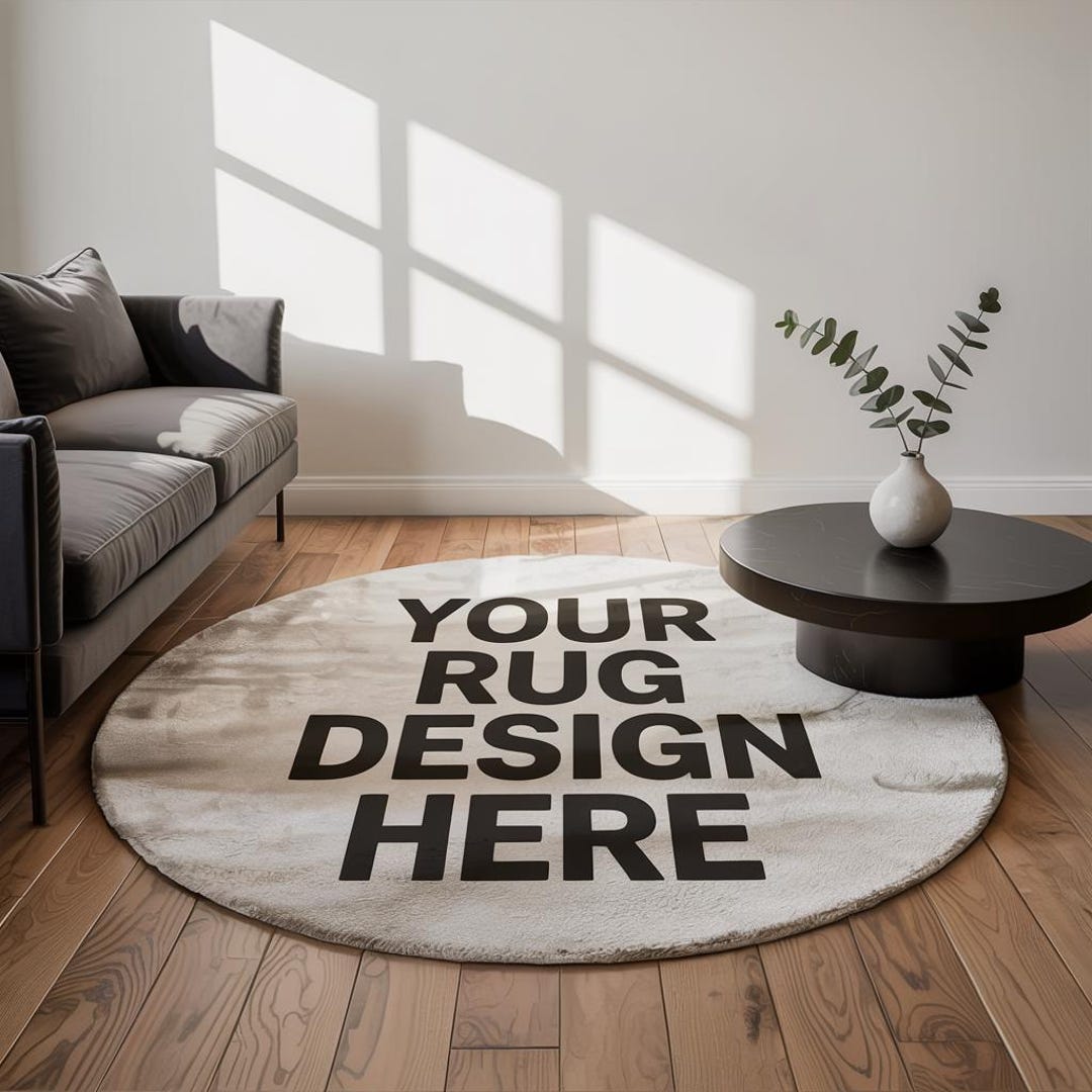 Custom Rug, Your Own Logo, Photo or Company, Christmas Gifts, Gift for ...