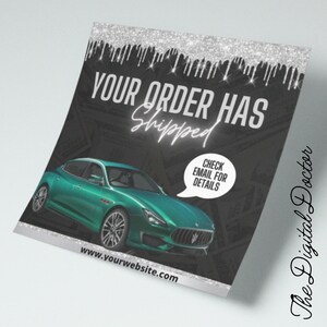 Orders Have Shipped Flyer, Order Conformation Flyer, Shipping Flyer, New Arrivals Flyer, Instagram Flyer, Christmas Flyer, Pop Up Shop Flyer