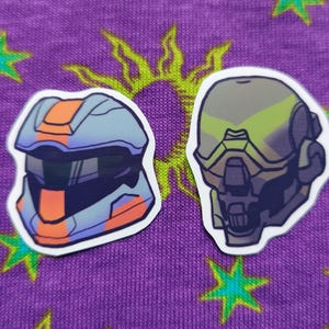 Red vs Blue Lockig und Felix Aufkleber