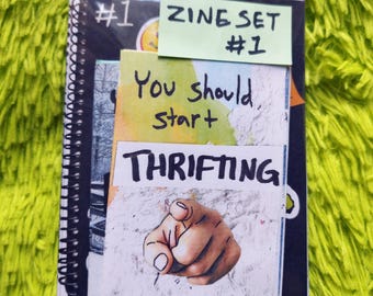 Zine Set 1, zine pack, 3 zines