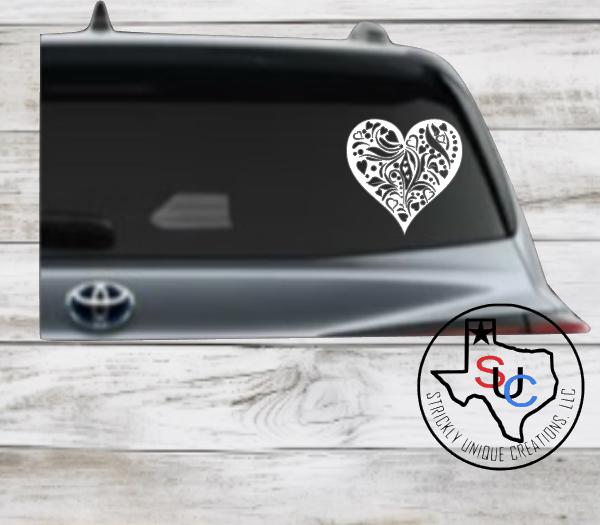 Heart Filigree SVG PNG DXF, Eps - Cuttable, Laser Cut File, Cnc Router ...