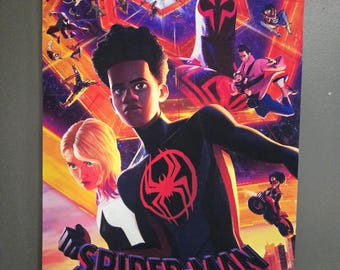 Spiderman Across The Spiderverse Cloth Poster