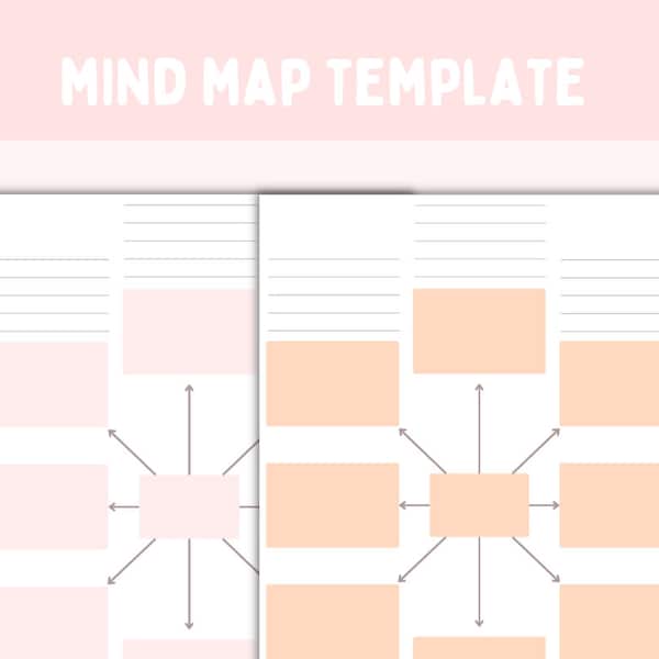 Mind Map Revision - Etsy