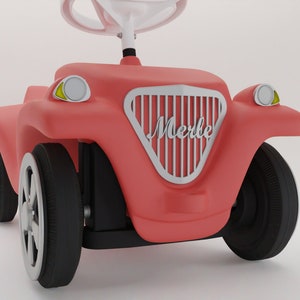 3D printed bobbycar grill, bobbycar accesories