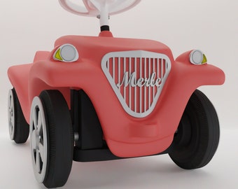 3D printed bobbycar grill, bobbycar accesories