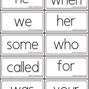 Fry Word List Key Rings Sets 1-9