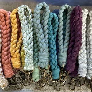 macrame wristlet
