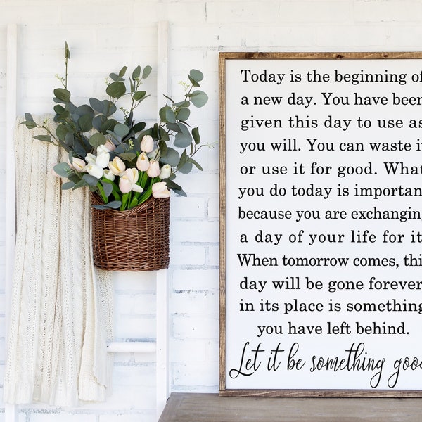 Today is a New Day Etsy