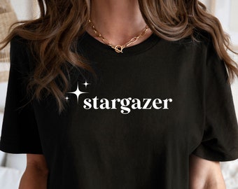 Stargazer Camisa Mística Camisa Zen Camisas más vendidas Ropa Bruja Cosas Brujas Cosas Brujas Camisa Celestial Camisa Astronomía