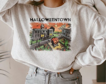 halloween crewneck sweater