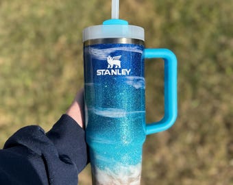 Beach Stanley Tumbler (MADE TO ORDER)