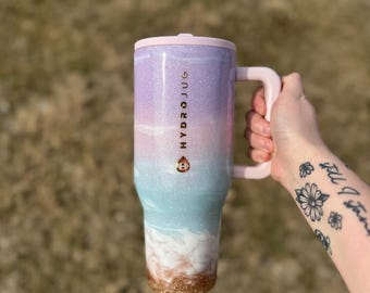 Jarra hidroeléctrica Pastel Beach (hecha a pedido)