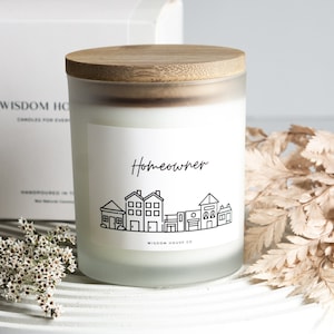 Homeowner Candle, Housewarming Gift, New Home Gift, First Home Gift, Home Sweet Home, Realtor Closing Gift, Real Estate, Handpoured Candle