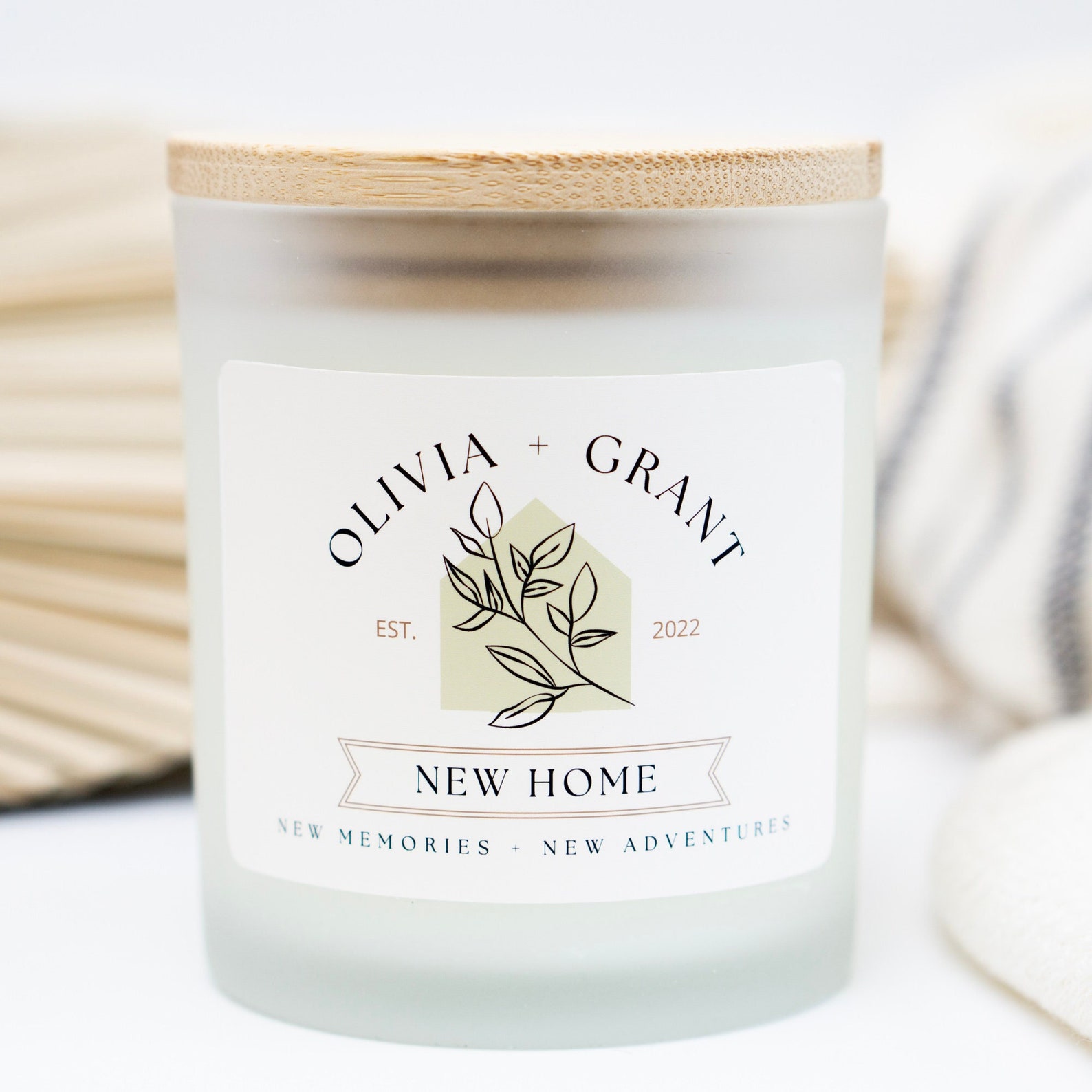 Housewarming Gift Housewarming Candle New Home Gift Realtor Etsy
