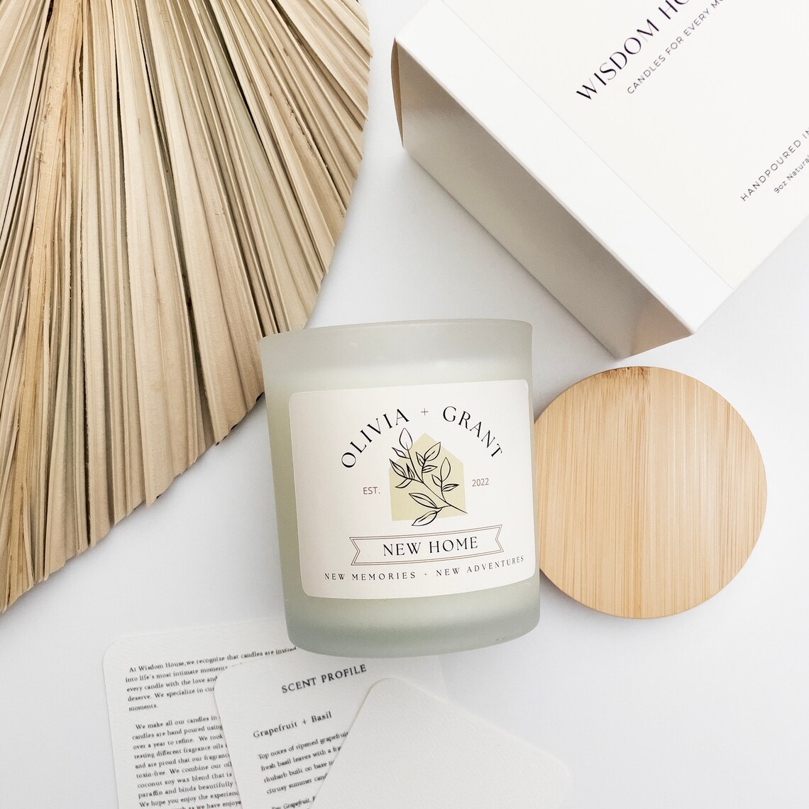Housewarming Gift Housewarming Candle New Home Gift Realtor Etsy