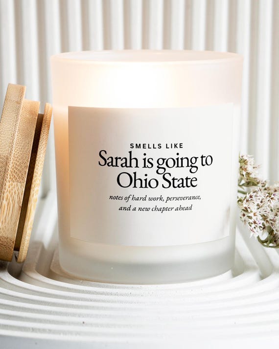 Personalized College Acceptance Gift, Going to College Gift for Graduation, High School Grad Gift for Graduation Party, College Announcement