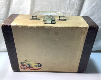Antiker MCM Mid Century Moderner Vintage Koffer Kosmetikkoffer Kulturbeutel das ultimative Damenhandgepäck mit einer einzigartigen Geschichte
