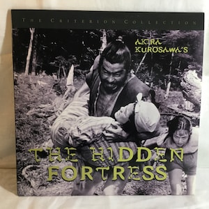 Vintage The Hidden Fortress The Criterion Collection Laserdisc LD 2 Disc Set, Digital Sound Akira Kurosawa's Movie
