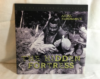 Vintage The Hidden Fortress The Criterion Collection Laserdisc LD 2 Disc Set, Digital Sound Akira Kurosawa's Movie