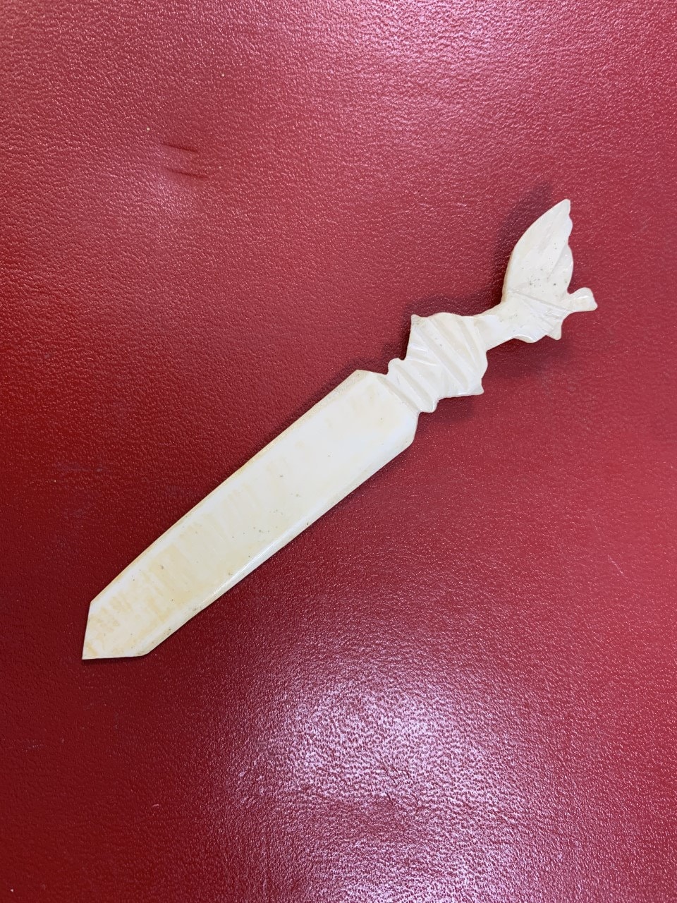 cattle bone origami knife letter opener