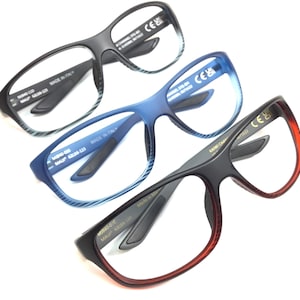 Maui Jim Sunglasses KAIWI CHANNEL 840 Grey Blue Burgundy Stripe Frames Only