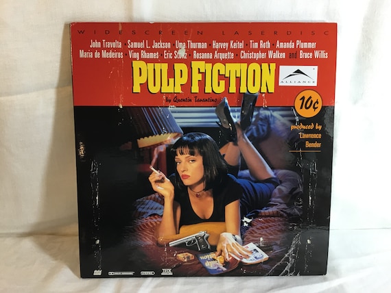 Vintage 1990's Pulp Fiction Widescreen THX Laserdisc LD 3614 AS