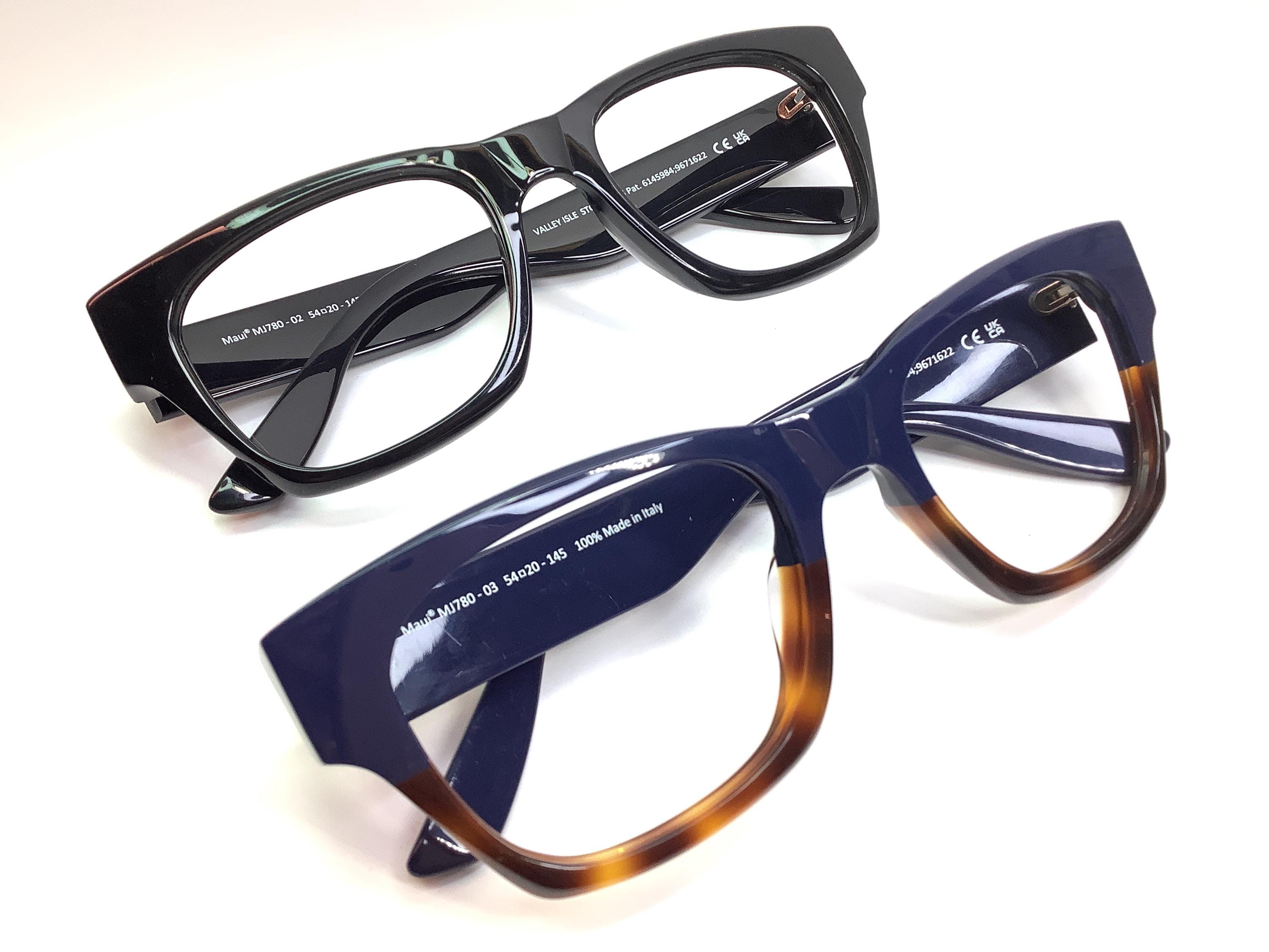 Maui Jim Sunglasses VALLEY ISLE 780 Black Navy Tortoise 