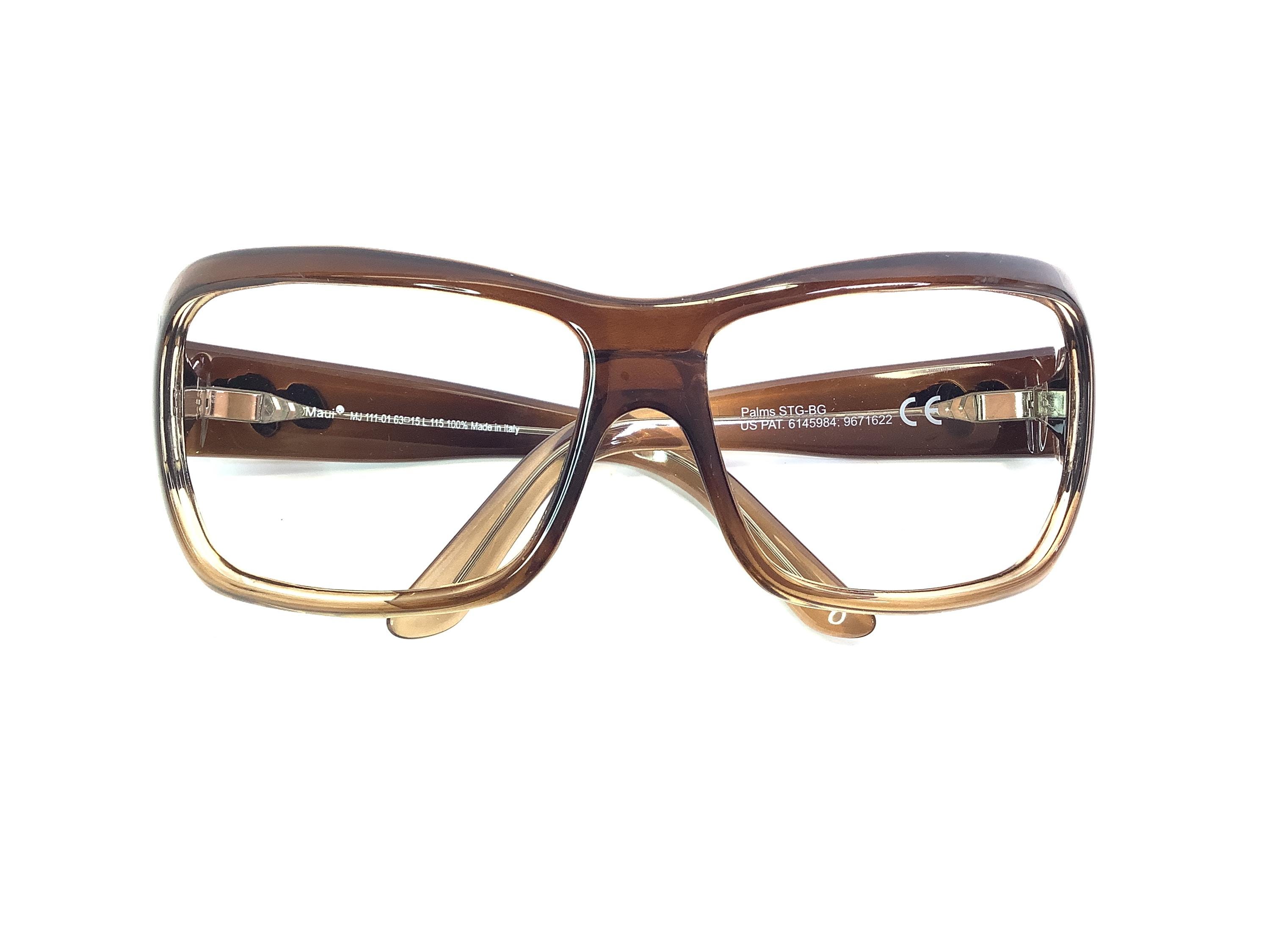 Maui Jim Sunglasses PALMS MJ111-01 Chocolate Fade Frame Only  display picture 1