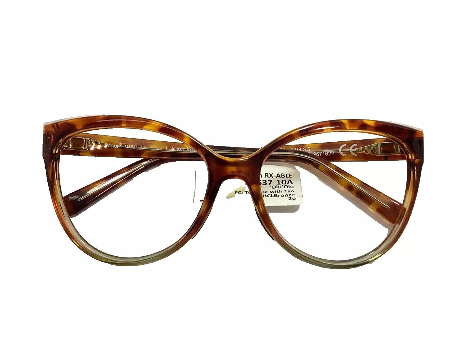 Maui Jim Olu Olu MJ 537-10A Cat Eye Tortoise Sunglasses Polarized Brown A s-l1200.jpg main image 2