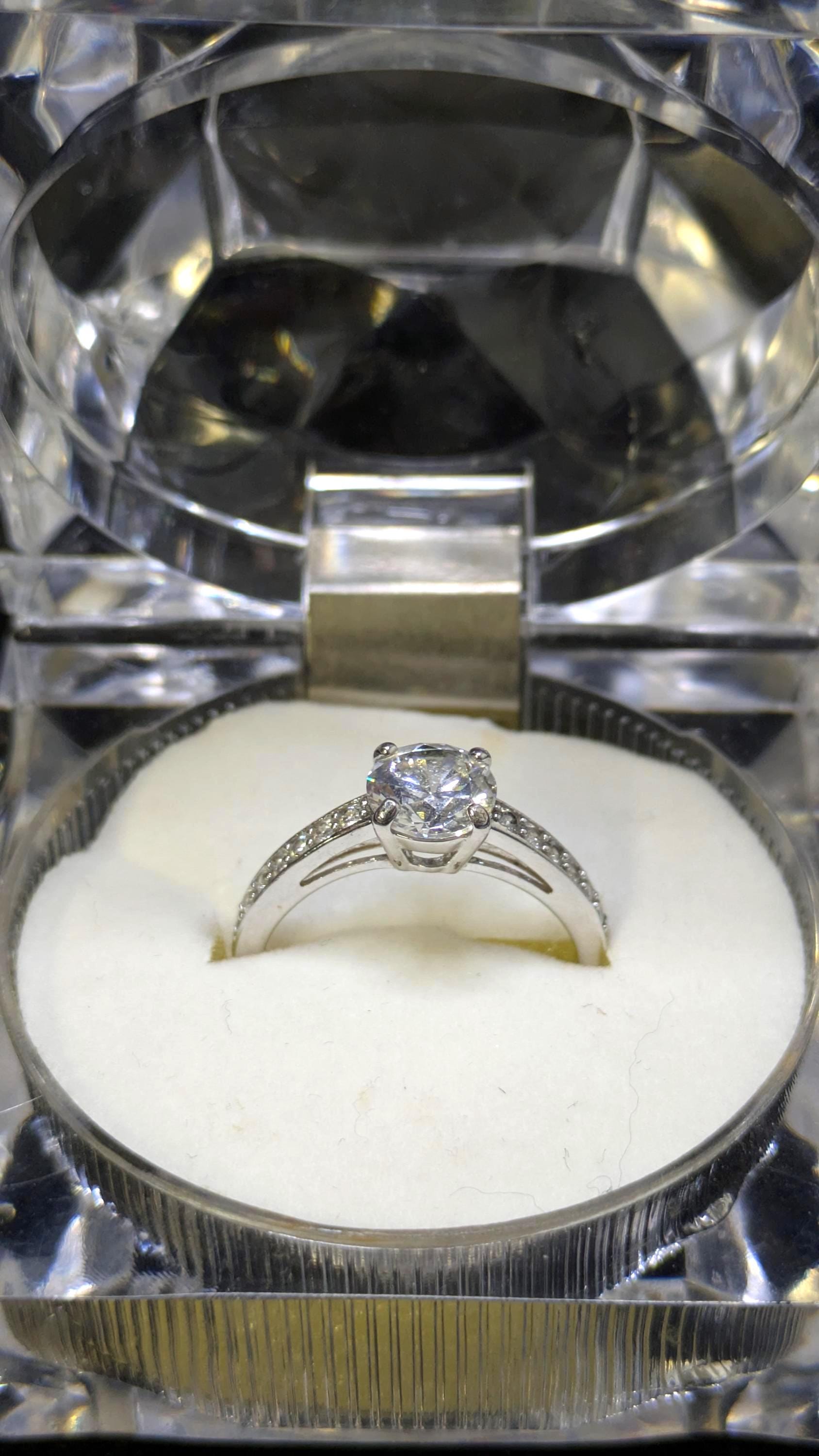 Swarovski Ring Size 52 - Etsy