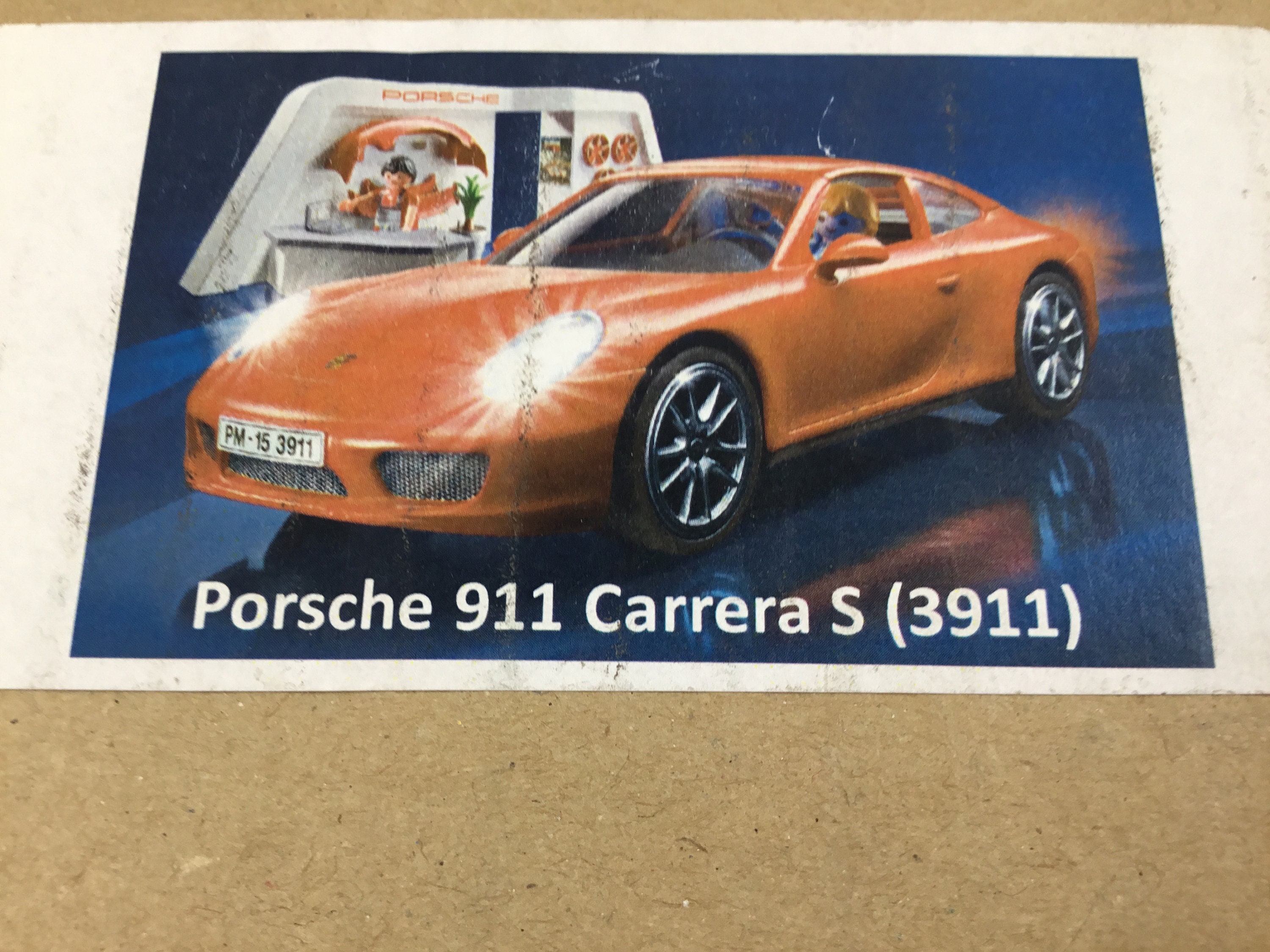 NEW IN BOX Rare Store Display Playmobil Porsche 911 Carrera S