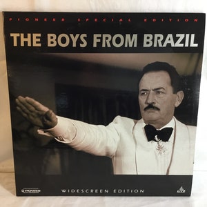 Vintage 1997 The Boys From Brazil Pioneer Special Widescreen Edition Laserdisc LD Digital Sound Movie Gregory Peck Laurence Olivier J Mason