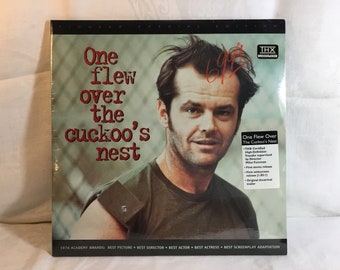 New Vintage 1997  One Flew Over The Cuckoo&#39;s Nest THX Laserdisc LD Pioneer Special Edition, Widescreen, Dolby Surround, Jack Nicholson