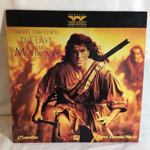 Vintage 1993 The Last of the Mohicans Special Widescreen Edition Laserdisc LD Stereo Extended Play Digital Sound Daniel Day-Lewis