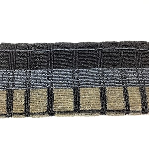 Vintage Beaded Evening Clutch Pouch Wallet Purse Evening Bag Handmade Bag