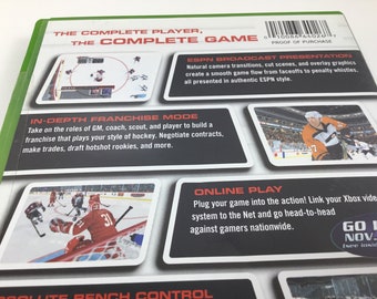 XBOX SEGA NHL 2K3 Philadelphia Flyers Jeremy Roenick Autographed