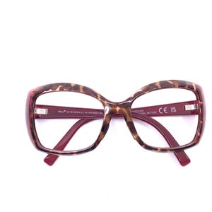 Maui Jim Sunglasses ORCHID 735-12B Tortoise with Raspberry Frames Only No Lens