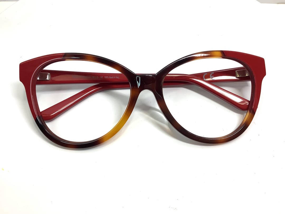 Maui Jim Sunglasses: Tortoise With Red Frame - Made in Italy  display picture 1