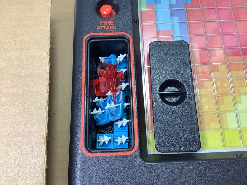 ELECTRONIC INTERCEPT Lakeside 1978 Vintage Electronic Battle Game Complete Board Game Rare