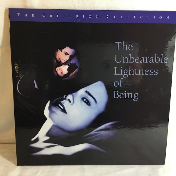Vintage 1998 The Unbearable Lightness of Being The Criterion Collection Widescreen Laserdisc LD 2 Disc Dolby Digital Philip Kaufman Movie