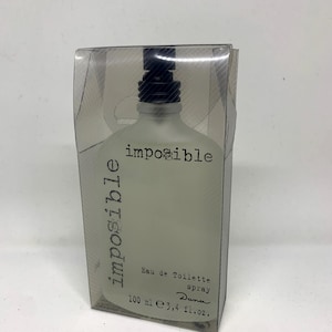 Imposible by Dana 100ml Eau de Toilette Spray Minimalist Men’s Cologne Fragrance Made in EU Vintage and discontinued