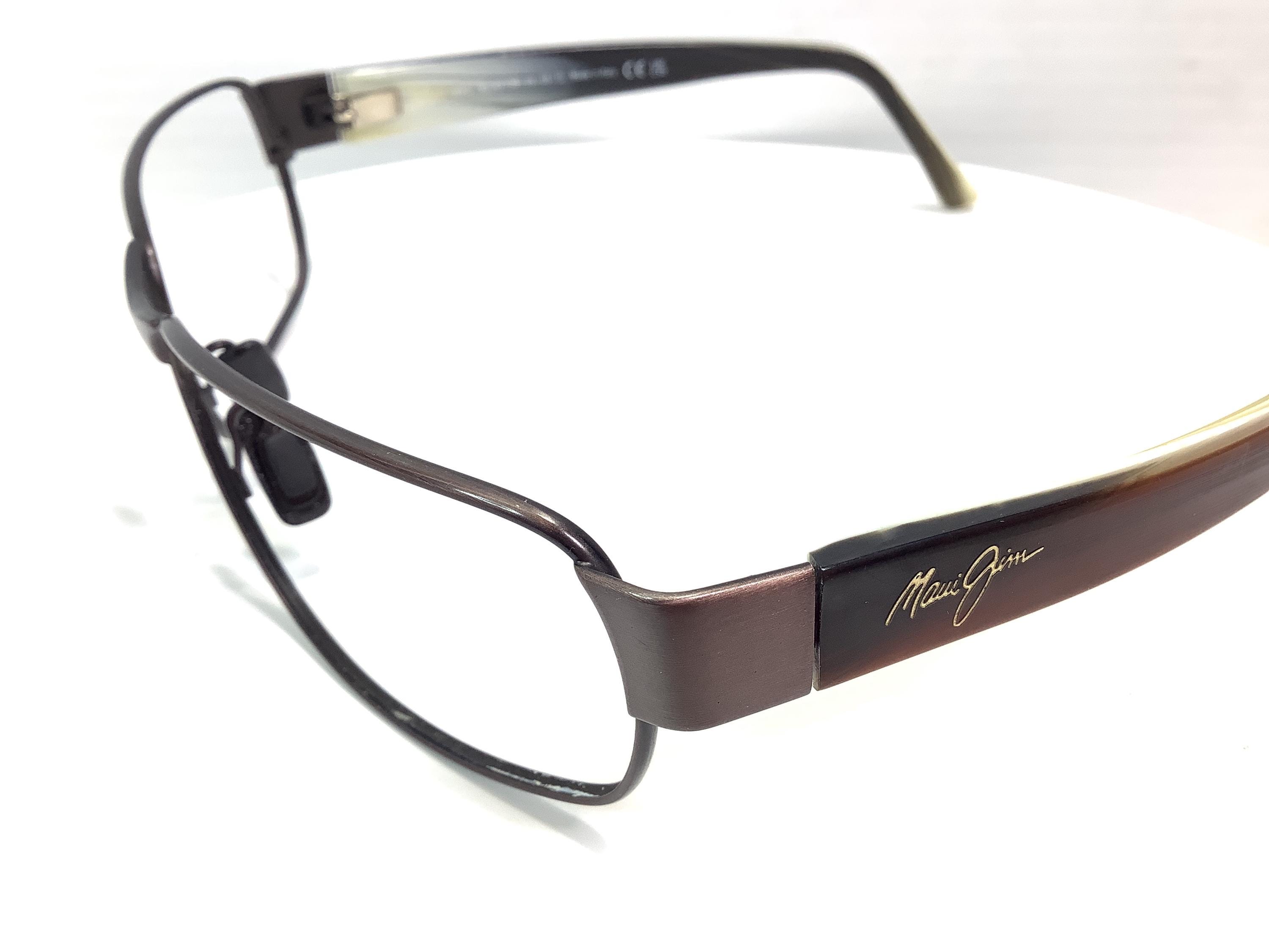 Maui Jim Sunglasses Black Coral MJ249-19M Matte Bronze Frame 100