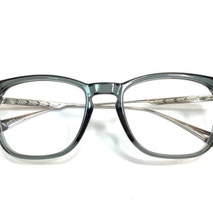 Maui Jim Sunglasses MANA‘OLANA 623-14 Shiny Trans Grey with Silver Eyewear Eyeglasses Frame Only