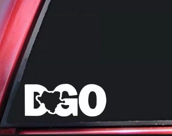 Car Window Die Cut Decal/Sticker Dodge RC094 2-Layer Vinyl 1 PAIR x DURANGO Car Window Die Cut Decal/Sticker Dodge RC094 2-Layer Vinyl 1 PAIR x DURANGO